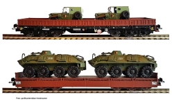 NPE Modellbau NW22098 - H0 - Militärtransport NVA, DR, Ep. IV - Set B